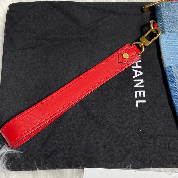 LOUIS VUITTONAuth  Monogram Denim City Pochette Men,Women,Unisex Pouch - Picture 4 of 8